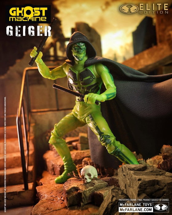 McFarlane Toys Ghost Machine Elite Edition - Figurine deluxe Geiger 18 cm McFarlane Toys Ghost Machine Elite Edition - Figurine deluxe Geiger 18 cm