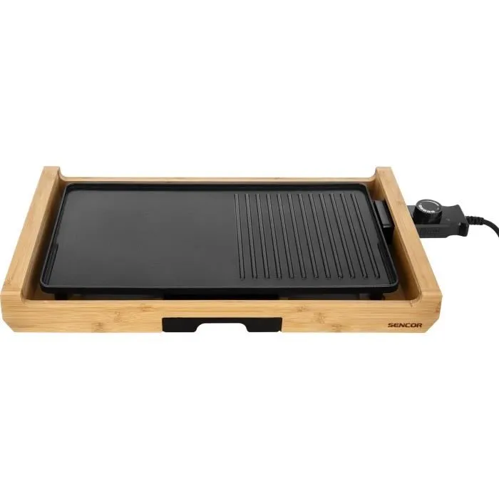 Sencor SBG 206BK Grill électrique 1800 W Noir / Bambou