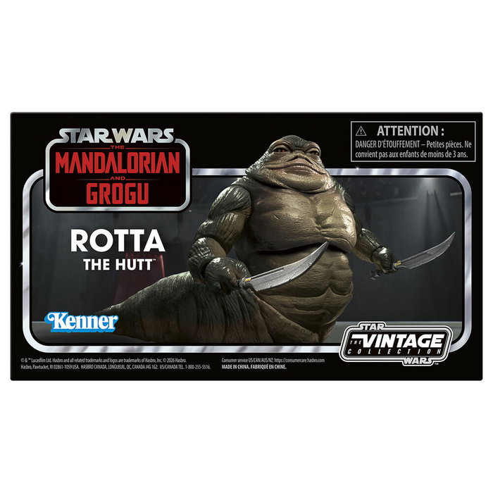 Hasbro Figure Jabba the Hutt Star Wars The Mandalorian and Grogu 9,5cm