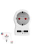 Adaptateur de courant Skross 1500281 USB x 2 Européen États-Unis
