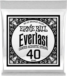 ERNIE BALL Cordes Acoustiques CT 80/20 Bronze 040 (Set de 6)