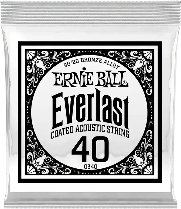 ERNIE BALL Cordes Acoustiques CT 80/20 Bronze 040 (Set de 6) ERNIE BALL Cordes Acoustiques CT 80/20 Bronze 040 (Set de 6)
