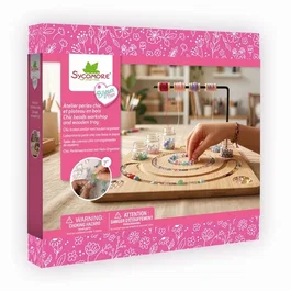Sycomore Atelier Bijoux - Perles Chic et Plateau Bois XL