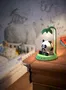 Bigben Kids Réveil Panda avec veilleuse, compagnon lumineux pour réveils tendres - Blanc