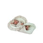 Muñecas Arias Andie - Poupée Elegance 40 cm couleur rose avec manteau, œil dormeur et larme magnétique, 3 ans et plus, avec sons et piles incluses