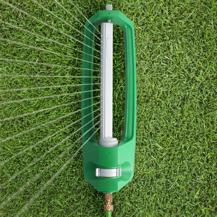 SATURNIA Aspersor Oscillant en Plastique à 16 Trous