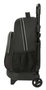 Ecko Unltd. Sac à dos compact avec roues et extension, modèle Worldwide 33x45x22cm, pour voyage, couleur noir