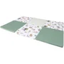 Tineo Maxi Tapis Malin Jungle Buddies - Tapis d'éveil évolutif 5 en 1 déhoussable, transformable en matelas, pouf, tunnel et cabane - 180 x 120 cm