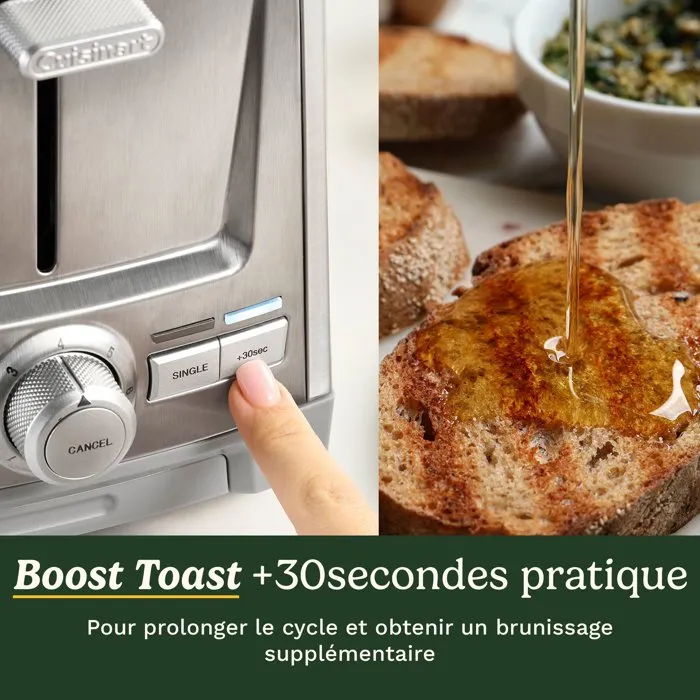 Cuisinart Core Collection Grille-pain 2 tranches Inox