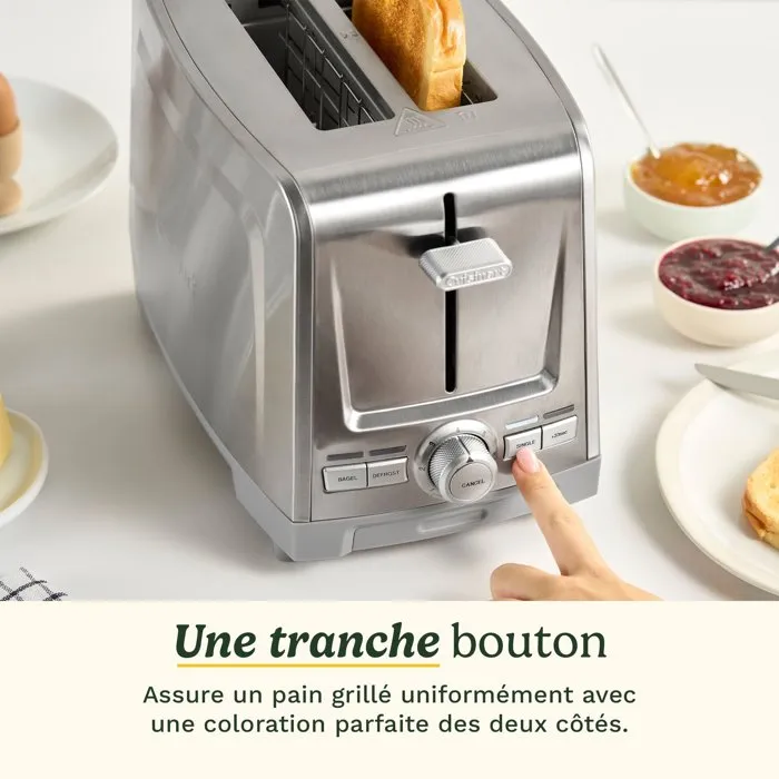 Cuisinart Core Collection Grille-pain 2 tranches Inox