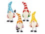 Ibergarden Gnome en métal estampé assorti 18 x 36 x 16 cm (Set de 4)
