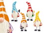 Ibergarden Gnome en métal estampé assorti 18 x 36 x 16 cm (Set de 4)