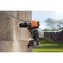 Black + Decker Perceuse Visseuse à Percussion Éco-Responsable 18V Brushless - 2 Batteries 2Ah, en Mallette - BLD683D2XK-QW