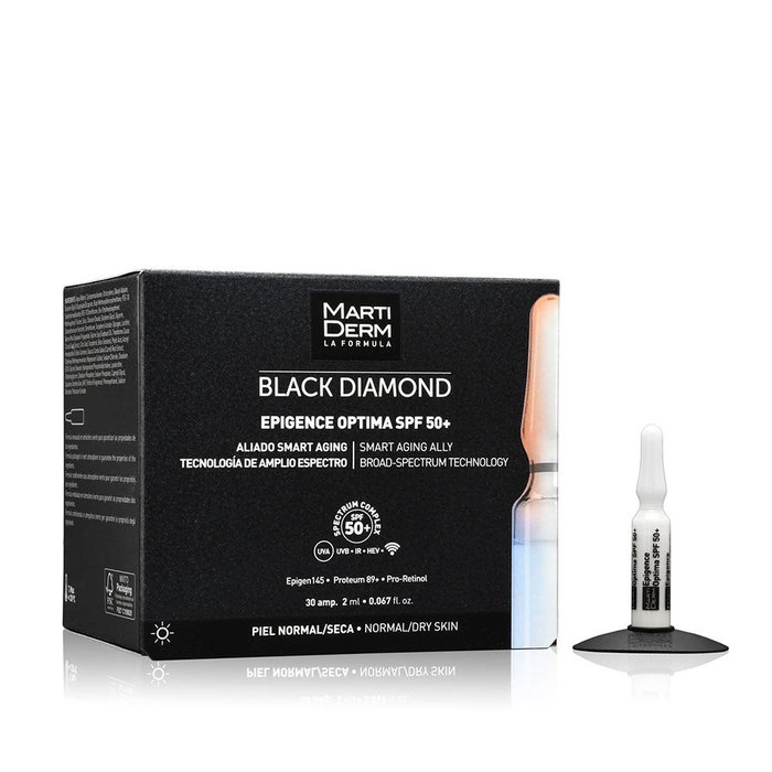 Crème de jour Martiderm BLACK DIAMOND Spf 50+ 2 ml