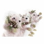 Décorations de Noël DKD Home Decor Polyester Écureuil (13 x 16 x 21 cm) (3) (3 Unités)