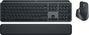 Logitech MX Keys S Combo - Clavier QWERTY et Souris MX Master 3S, Graphite