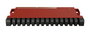 MikroTik L009UiGS Routeur avec CPU double coeur 800 MHz, 512 Mo RAM, 8 ports LAN Gigabit, 1 port SFP 2,5 Gbit, USB, boîtier bureau/rack 1U, RouterOS L5