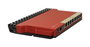 MikroTik L009UiGS Routeur avec CPU double coeur 800 MHz, 512 Mo RAM, 8 ports LAN Gigabit, 1 port SFP 2,5 Gbit, USB, boîtier bureau/rack 1U, RouterOS L5