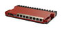 MikroTik L009UiGS Routeur avec CPU double coeur 800 MHz, 512 Mo RAM, 8 ports LAN Gigabit, 1 port SFP 2,5 Gbit, USB, boîtier bureau/rack 1U, RouterOS L5