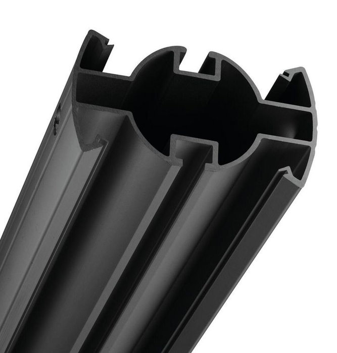 Vogel's PUC 2530B Connect-it - Potence murale/plafond modulaire en aluminium de 300 cm avec gestion des câbles CIS - Noir