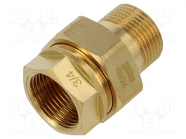 GEBO Connecteur double G 3/4'' en laiton