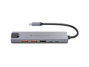 Conceptronic DONN29G Station d'accueil USB-C 10Gbps, HDMI 4K, 2x USB-A, Gigabit Ethernet, Gris