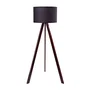 Kano Lampe de Sol Trépied Bois Orange