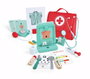 Hape - Malette de docteur pour enfant, jeu d'imitation médical, coffret de médecin pour 3 à 8 ans