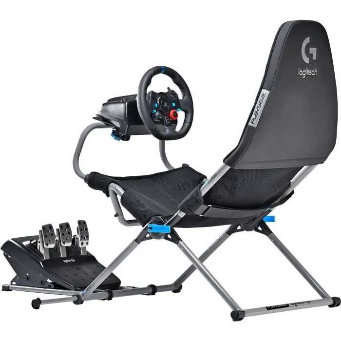 Playseat G.00248 Siège de jeu Challenge X Logitech G Edition - Noir