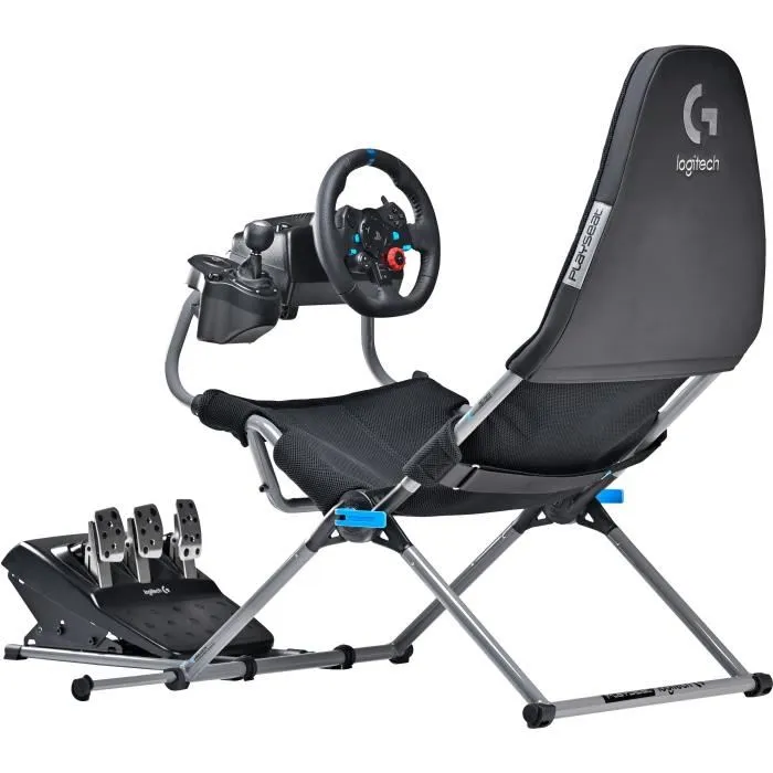 Playseat G.00248 Siège de jeu Challenge X Logitech G Edition - Noir