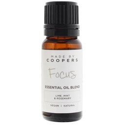 Made By Coopers Huile essentielle Focus parfum d'intérieur 10 ml, mélange citron vert pour aromathérapie