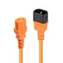 Lindy Rallonge secteur C14 vers C13, orange, 2m