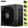 Bloc d’Alimentation MSI 306-7ZPIY11-CE0 850 W 80 Plus Gold ATX
