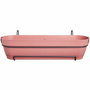 Elho Balconnière Vibia Campana avec réservoir d'eau - Plastique rectangulaire - 70 x 26 x 17.7 cm - Rose Poussière