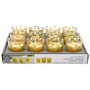 Home Deco Factory Bougie Citronnelle en Verre 6,5 cm