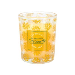 Home Deco Factory Bougie Citronnelle en Verre 6,5 cm