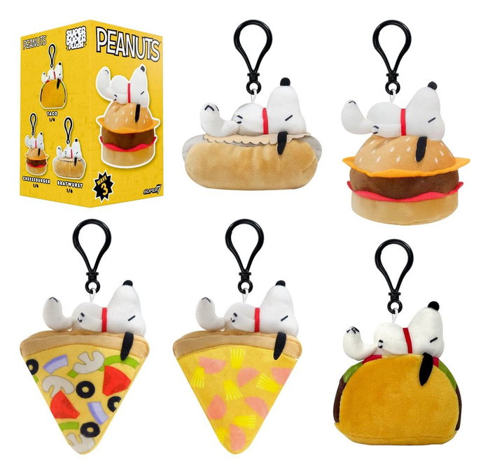 Super7 Peanuts Super Duper peluches Wave 03 Blind Box Display (12) Super7 Peanuts Super Duper peluches Wave 03 Blind Box Display (12)