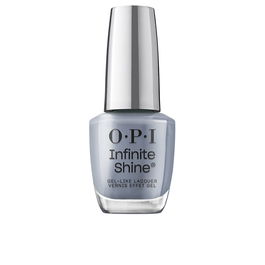 OPI Vernis à Ongles Infinite Shine Effet Gel Longue Tenue #Pure Jean-ius Bleu Gris 15 ml