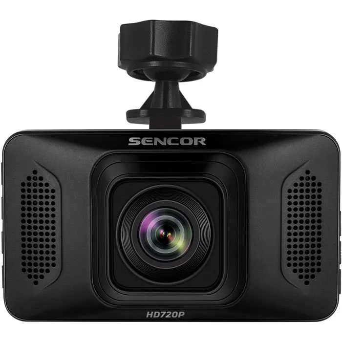 Sencor SCR 4200 Caméra de voiture - Capteur G, affichage LCD 3", 170°, enregistrement parking et boucle, détection de mouvement, 1080P