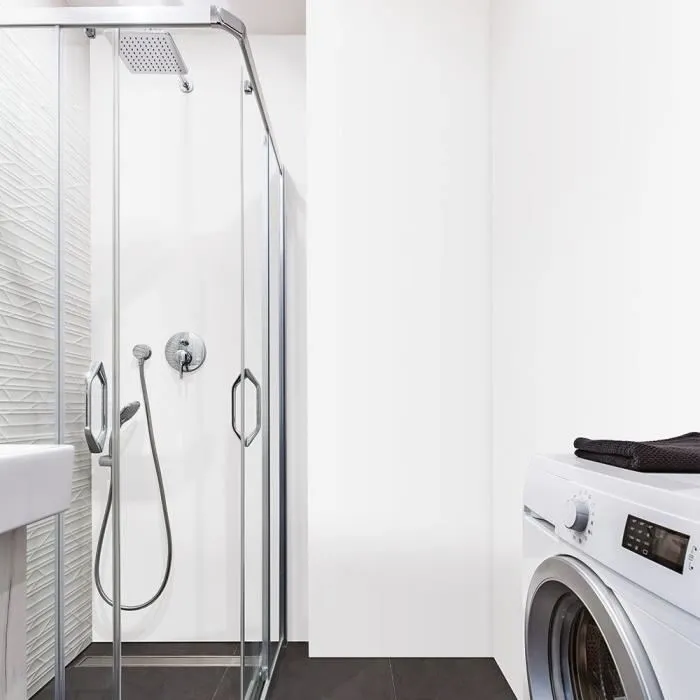 Ripolin Peinture acrylique satinée blanche anti-humidité 2,5 L pour murs intérieurs, idéale cuisine et salles de bain, étanchéité, 25 m² de couverture