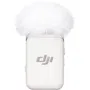 DJI Mic 2 Émetteur sans fil Pearl White, Micro audio HD avec enregistrement 32 bits flottant et réduction du bruit, pour vlogs, interviews et live streaming