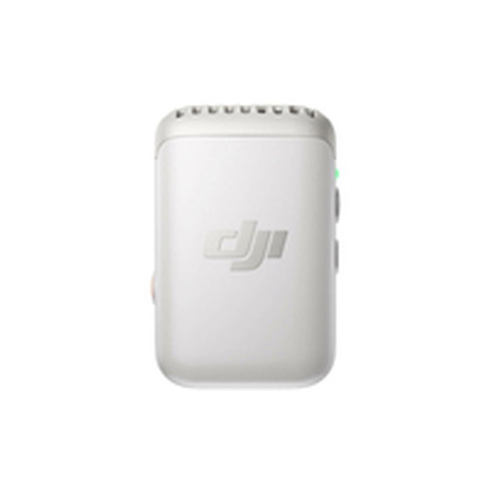 DJI Mic 2 Pearl White - Émetteur sans fil Audio HD avec enregistrement 32 bits