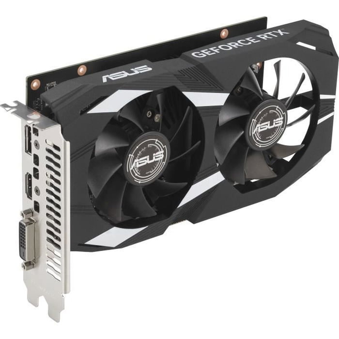Asus Dual GeForce RTX 3050 OC Edition 6 Go GDDR6 Asus Dual GeForce RTX 3050 OC Edition 6 Go GDDR6