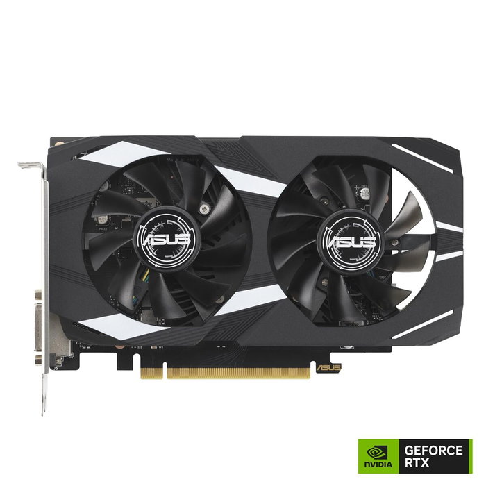 Asus Carte Graphique DUAL GeForce RTX 3050 O6G - 90YV0K60-M0NA00 - 6 Go GDDR6 - Noir