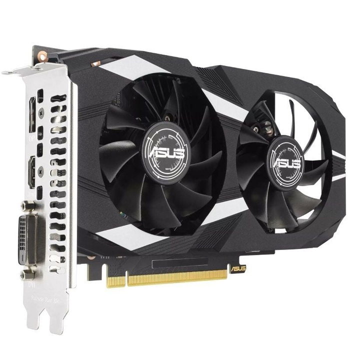 Asus Carte Graphique DUAL GeForce RTX 3050 O6G - 90YV0K60-M0NA00 - 6 Go GDDR6 - Noir