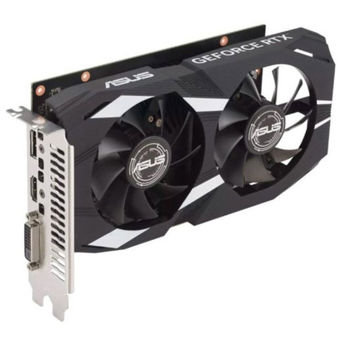 Asus Carte Graphique DUAL GeForce RTX 3050 O6G - 90YV0K60-M0NA00 - 6 Go GDDR6 - Noir