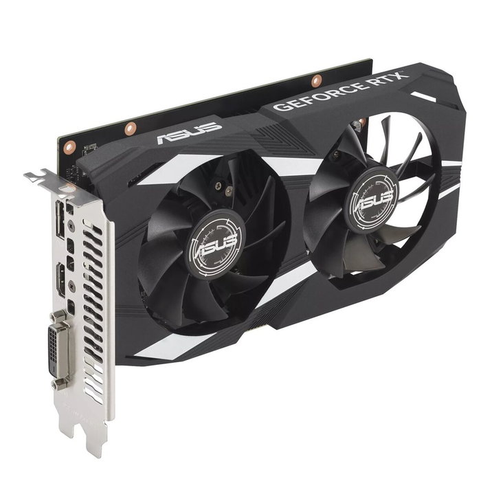 Asus Carte Graphique DUAL GeForce RTX 3050 O6G - 90YV0K60-M0NA00 - 6 Go GDDR6 - Noir