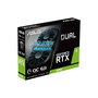 Asus Carte Graphique DUAL GeForce RTX 3050 O6G - 90YV0K60-M0NA00 - 6 Go GDDR6 - Noir