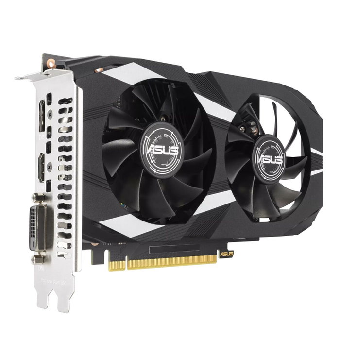 Asus Carte Graphique DUAL GeForce RTX 3050 O6G - 90YV0K60-M0NA00 - 6 Go GDDR6 - Noir