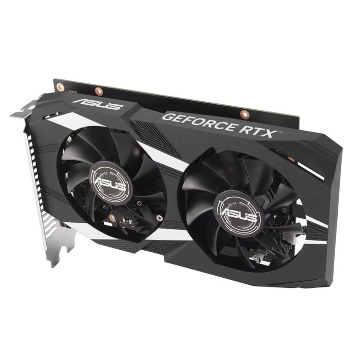 Asus Carte Graphique DUAL GeForce RTX 3050 O6G - 90YV0K60-M0NA00 - 6 Go GDDR6 - Noir